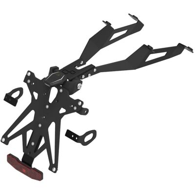 Lightech Kit De Soporte De MatrÍcula Para CanadÁ/ee.uu./portugal De Honda Cb 125 R 2018-2019 Lightech Kit De Soporte De MatrÍcula Para CanadÁ/ee.uu./portugal De Honda Cb 125 R 2018-2019