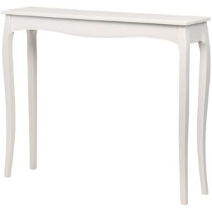 Adda Home - Consola Blanco Con Tapa Blanca 110x25x80 Cm - Blanco