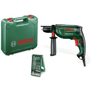 TRADE SHOP TRAESIO Taladro/atornillador de impacto bosch psb universal 650 w con maletín