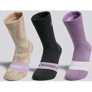 Calcetines Altos adidas Terrex Running Grises talla L Calcetines Altos adidas Terrex Running Grises talla L