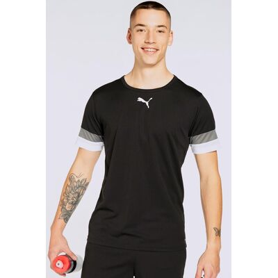 Puma Team Rise - Negro - Camiseta Fútbol Hombre talla S Puma Team Rise - Negro - Camiseta Fútbol Hombre talla S