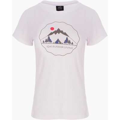 Izas Bolonia - Blanco - Camiseta Montaña Mujer Izas Bolonia - Blanco - Camiseta Montaña Mujer