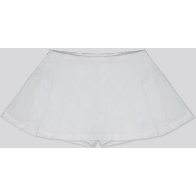 Fila Sporty Chic - Blanco - Falda Pantalón Tenis Niña talla 10 Fila Sporty Chic - Blanco - Falda Pantalón Tenis Niña talla 10