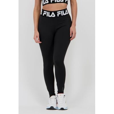 Fila Basic - Negro - Mallas Cintura Alta Mujer talla M Fila Basic - Negro - Mallas Cintura Alta Mujer talla M