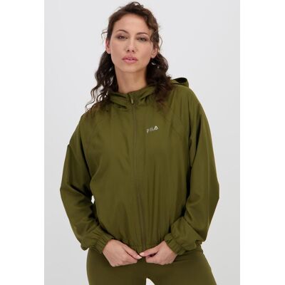 Sudadera Cremallera Fila - Kaki - Capucha Mujer talla L Sudadera Cremallera Fila - Kaki - Capucha Mujer talla L