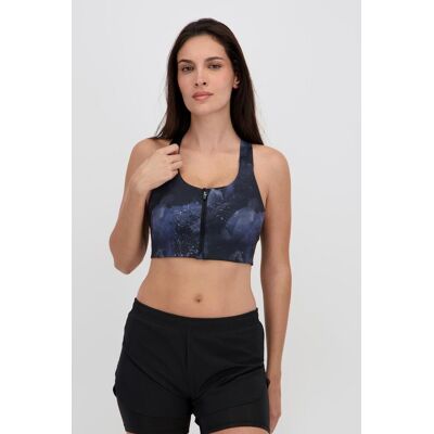 Top Deportivo Fila - Negro - Sujetador Deportivo Cremallera Delantera talla L Top Deportivo Fila - Negro - Sujetador Deportivo Cremallera Delantera talla L