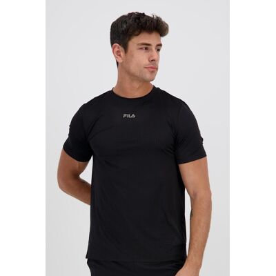 Fila Training - Negro - Camiseta Running Hombre talla M Fila Training - Negro - Camiseta Running Hombre talla M