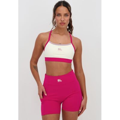 Sujetador Top Deportivo Black Limba - Crudo MKP talla XS Sujetador Top Deportivo Black Limba - Crudo MKP talla XS