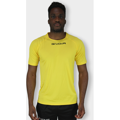 Camiseta de fútbol infantil GIVOVA Amarilla - Ropa Deportiva Camiseta de fútbol infantil GIVOVA Amarilla - Ropa Deportiva