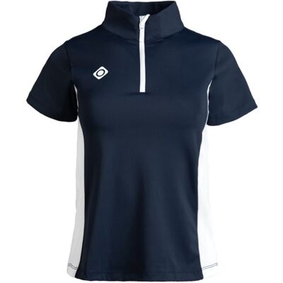 Camiseta Izas Temple Top De Pádel Para Mujeres, Con Cremallera, Elástica Y Transpirable MKP Camiseta Izas Temple Top De Pádel Para Mujeres, Con Cremallera, Elástica Y Transpirable MKP