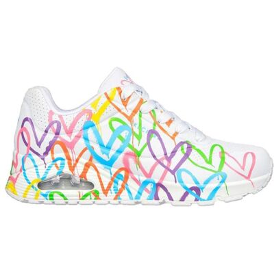 Skechers Uno Highlight Love Blanco - Zapatos Skechers Uno Highlight Love Blanco - Zapatos