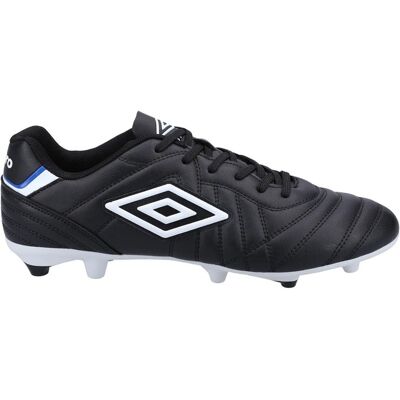 Botas de Fútbol de Cuero Modelo UTFS9092_1 Umbro Negro/Blanco - Botas de Fútbol Botas de Fútbol de Cuero Modelo UTFS9092_1 Umbro Negro/Blanco - Botas de Fútbol