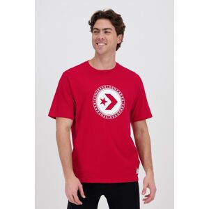 Converse Big Chevron - Rojo - Camiseta Algodón Hombre talla S Converse Big Chevron - Rojo - Camiseta Algodón Hombre talla S