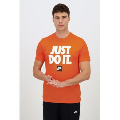 Nike Just Do It - Naranja - Camiseta Hombre talla S Nike Just Do It - Naranja - Camiseta Hombre talla S