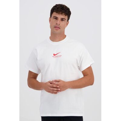Nike Athletic - Blanco - Camiseta Algodón Hombre talla XL Nike Athletic - Blanco - Camiseta Algodón Hombre talla XL