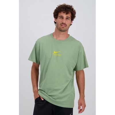 Nike Athletic - Verde - Camiseta Algodón Hombre talla L Nike Athletic - Verde - Camiseta Algodón Hombre talla L