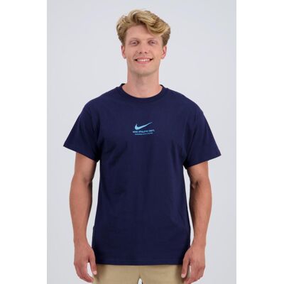 Nike Athletic - Azul - Camiseta Algodón Hombre talla L Nike Athletic - Azul - Camiseta Algodón Hombre talla L