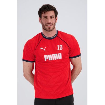 Puma Retro - Rojo - Camiseta Manga Corta Hombre talla S Puma Retro - Rojo - Camiseta Manga Corta Hombre talla S