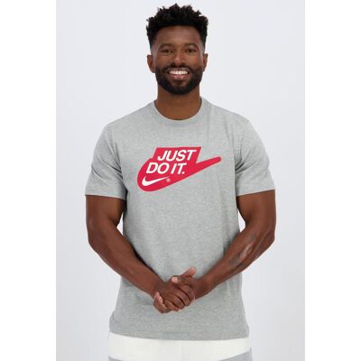 Nike Just Do It - Gris - Camiseta Algodón Hombre talla XS Nike Just Do It - Gris - Camiseta Algodón Hombre talla XS