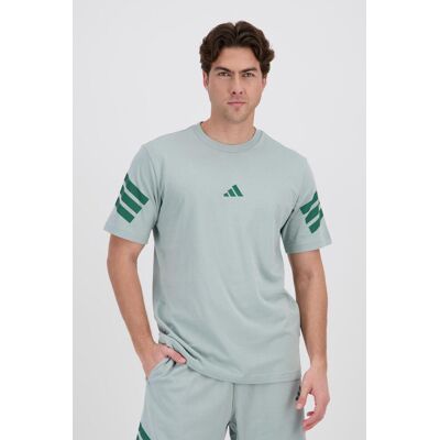 adidas Icons - Verde - Camiseta Algodón Hombre talla XS adidas Icons - Verde - Camiseta Algodón Hombre talla XS