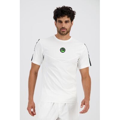 Nike Block City Side - Blanco - Camiseta Hombre talla L Nike Block City Side - Blanco - Camiseta Hombre talla L