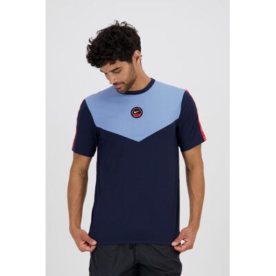 Nike Block City Side - Azul - Camiseta Hombre talla XL Nike Block City Side - Azul - Camiseta Hombre talla XL
