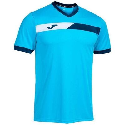 Joma 103212013 Camiseta de tenis fluor turquesa de manga corta - Camiseta Joma 103212013 Camiseta de tenis fluor turquesa de manga corta - Camiseta