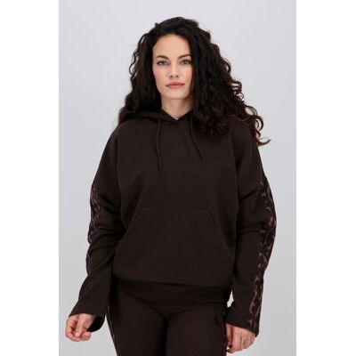 Sudadera adidas - Marrón - Sudadera Capucha Mujer talla L Sudadera adidas - Marrón - Sudadera Capucha Mujer talla L