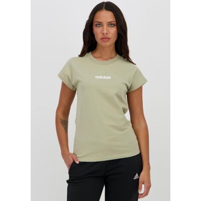 Camiseta adidas - Kaki - Camiseta Manga Corta Mujer talla L Camiseta adidas - Kaki - Camiseta Manga Corta Mujer talla L