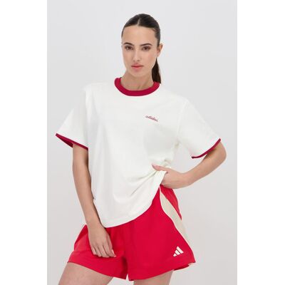 adidas Seasonal Essentials Colorpop - Blanco - Camiseta Manga Corta Mujer talla XL adidas Seasonal Essentials Colorpop - Blanco - Camiseta Manga Corta Mujer talla XL