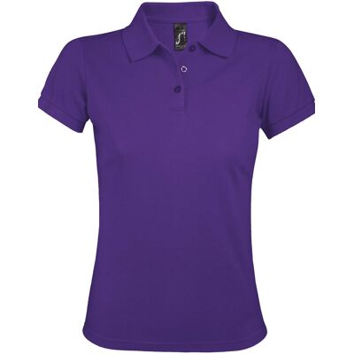 Polo SOLS Prime Poliéster Algodón - Morado - Manga Corta - Corte Regular Polo SOLS Prime Poliéster Algodón - Morado - Manga Corta - Corte Regular
