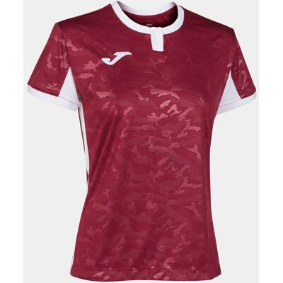 Camiseta Manga Corta Joma Toletum II Burdeos Blanco - Camiseta Manga Corta Mujer MKP Camiseta Manga Corta Joma Toletum II Burdeos Blanco - Camiseta Manga Corta Mujer MKP