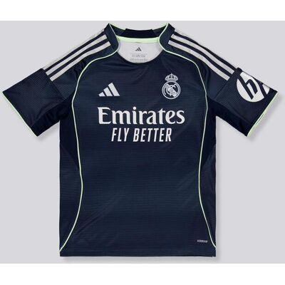Adidas 2ª Camiseta Real Madrid 25/26 Junior Azul MKP talla 10 Adidas 2ª Camiseta Real Madrid 25/26 Junior Azul MKP talla 10