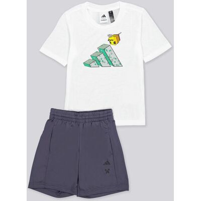 adidas Minecraft - Blanco - Conjunto Algodón Niño MKP talla 6 adidas Minecraft - Blanco - Conjunto Algodón Niño MKP talla 6