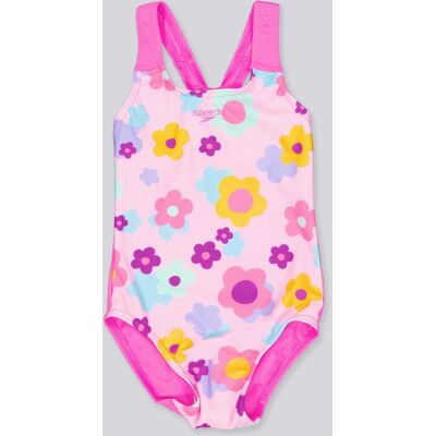 Speedo Print Racerback - Rosa - Bañador Natación Niña talla 6 Speedo Print Racerback - Rosa - Bañador Natación Niña talla 6