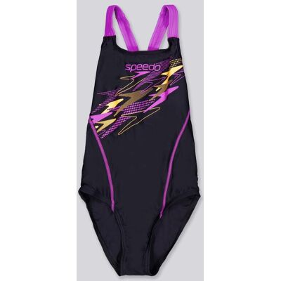 Speedo Medley Logo - Negro - Bañador Niña talla 10 Speedo Medley Logo - Negro - Bañador Niña talla 10