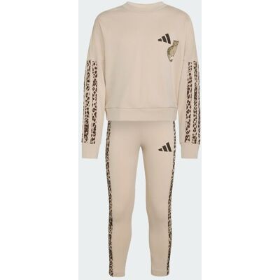 Conjunto Con Mallas Y Estampado Animal adidas MKP Conjunto Con Mallas Y Estampado Animal adidas MKP