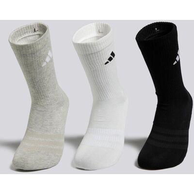 Calcetines adidas Sportswear Crew Pack 3 Grises MKP talla S Calcetines adidas Sportswear Crew Pack 3 Grises MKP talla S
