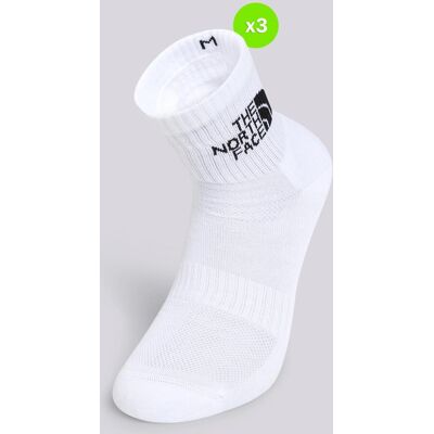 North Face Calcetines TNF Multi Sport Pack 3 Blancos MKP talla L North Face Calcetines TNF Multi Sport Pack 3 Blancos MKP talla L