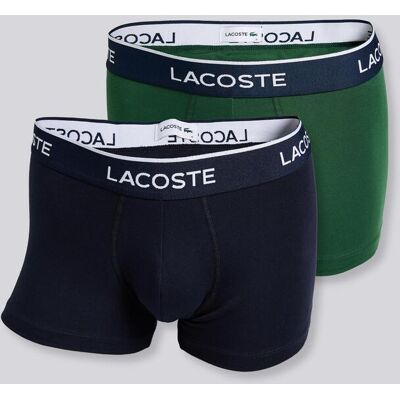 Calzoncillos Lacoste - Negro - Pack 2 Bóxers Hombre talla S Calzoncillos Lacoste - Negro - Pack 2 Bóxers Hombre talla S
