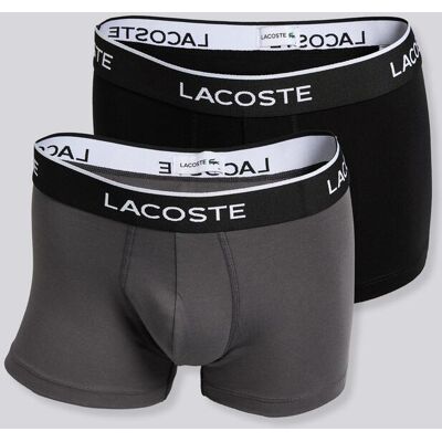 Calzoncillos Lacoste - Negro - Pack 2 Bóxers Hombre talla L Calzoncillos Lacoste - Negro - Pack 2 Bóxers Hombre talla L