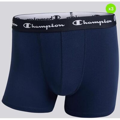 Pack 3 Bóxers Hombre Champion Azules talla L Pack 3 Bóxers Hombre Champion Azules talla L