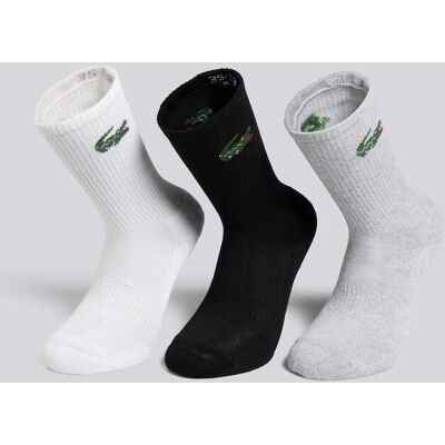 Calcetines Largos Calcetines Lacoste Pack 3 talla M Calcetines Largos Calcetines Lacoste Pack 3 talla M