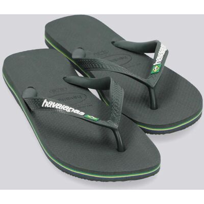 Havaianas Brasil Logo - Kaki - Chanclas Hombre MKP talla 35-36 Havaianas Brasil Logo - Kaki - Chanclas Hombre MKP talla 35-36