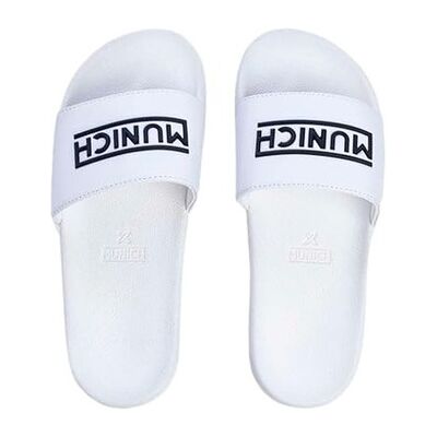 Chanclas Munich Flat Skider 3d - Blanco Para Hombre MKP Chanclas Munich Flat Skider 3d - Blanco Para Hombre MKP