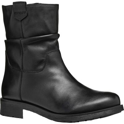 Botas A Los Tobillos De Cuero Barnizado / Charol Geox D Rawelle A MKP Botas A Los Tobillos De Cuero Barnizado / Charol Geox D Rawelle A MKP