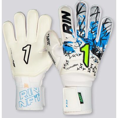 Rinat Asimetrik Turf - Blanco - Guantes Portero Jr MKP talla 4 Rinat Asimetrik Turf - Blanco - Guantes Portero Jr MKP talla 4