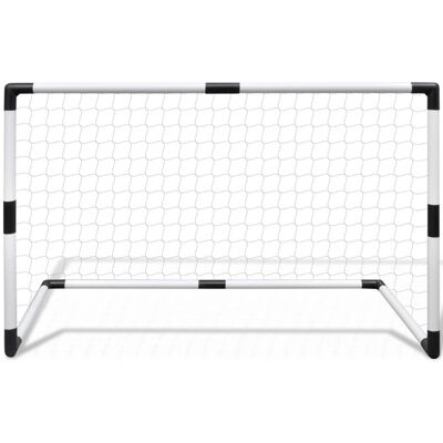 Set de porterías de fútbol mini para niños vidaXL - 2 piezas Set de porterías de fútbol mini para niños vidaXL - 2 piezas