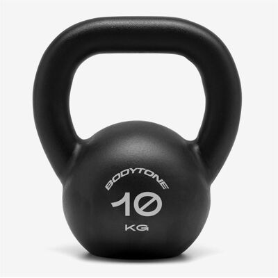 Black Kettlebell Bodytone 10 Kg - Negro - Pesa Rusa MKP Black Kettlebell Bodytone 10 Kg - Negro - Pesa Rusa MKP