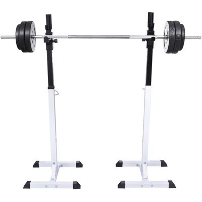 Soporte Para Sentadillas Con Barra Y Mancuernas Vidaxl 30,5 Kg - Soporte De Barra De Pesas MKP Soporte Para Sentadillas Con Barra Y Mancuernas Vidaxl 30,5 Kg - Soporte De Barra De Pesas MKP